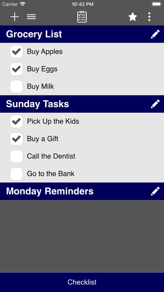 #8. Checklist (iOS) Podle: Martin Tseng