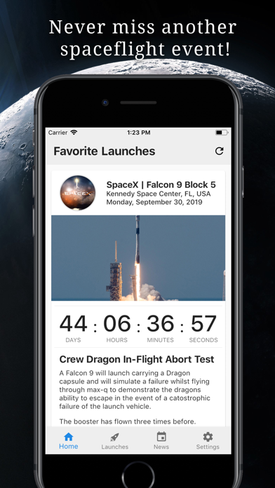 Space Launch Now Screenshot