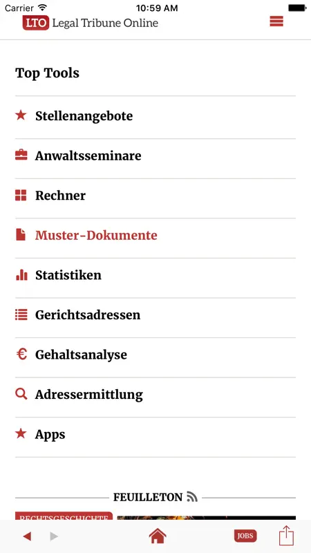 Legal Tribune Online screenshot 5 of 5