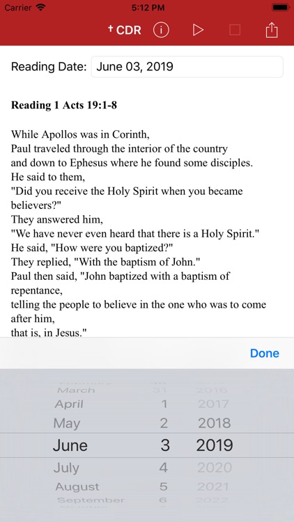Catholic Daily Readings