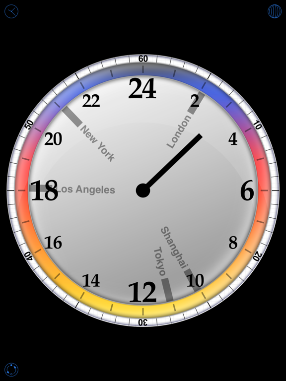 Screenshot #5 pour 24h World Clock