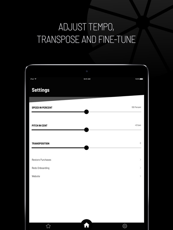 Chordmill: Play Along Music iPad screenshot 6 - Music app