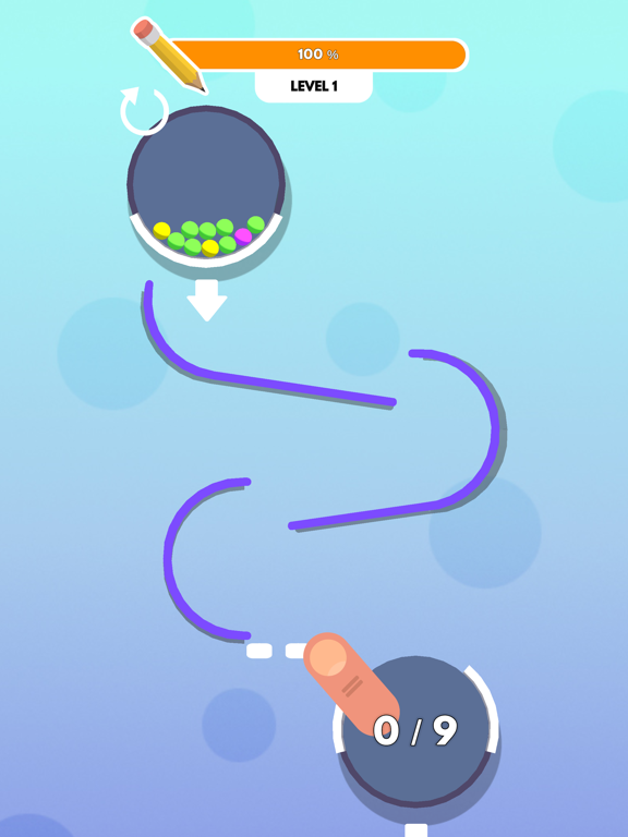 Screenshot #1 for Drawing Ball Race