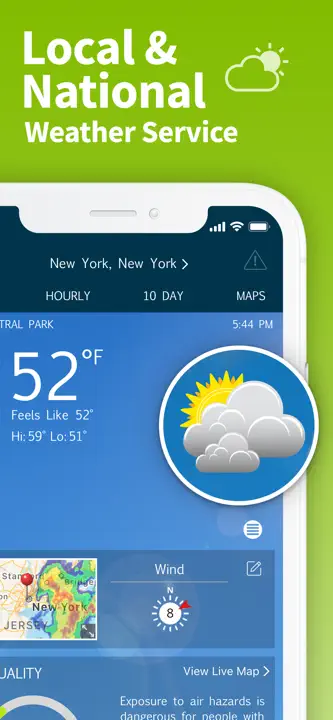 WeatherBug Eliteのスクリーンショット（2/5）
