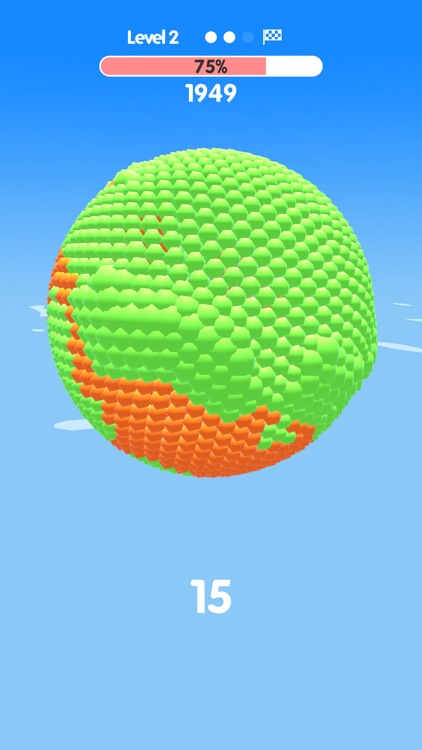 Ball Paint - Color Puzzle 3D screenshot-3