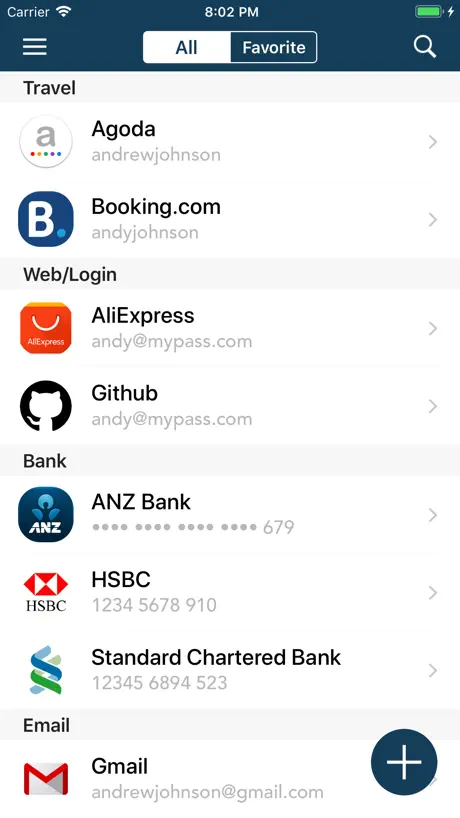 myPass - password manager