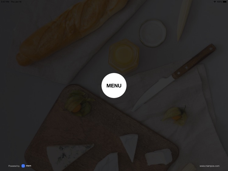 Marn | Menu