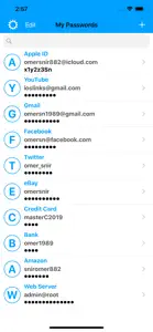 My Passwords Keyboard screenshot #2 for iPhone