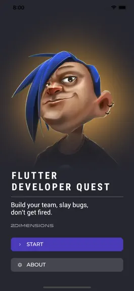 Game screenshot Flutter Developer Quest hack