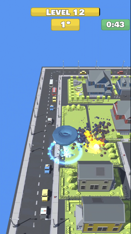 #4. Tornado.io 2 - The Game 3D (iOS) 由: Joao Milone