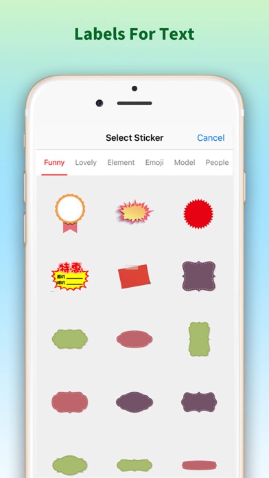 Doodle Sticker-Make Photo Blur Screenshot