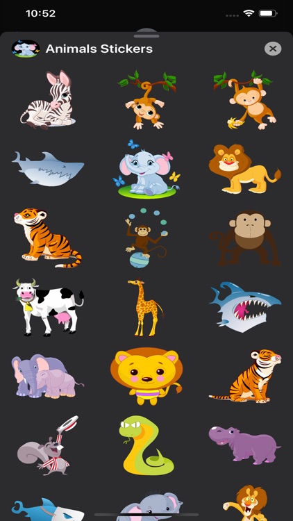 Animals Stickers & Emojis