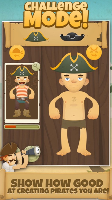 1000 Pirates - Dress Up and Stickers for Kids Screenshot 3
