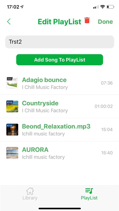 iChill music Mp3 Player iPhone screenshot 4 - Lifestyle app