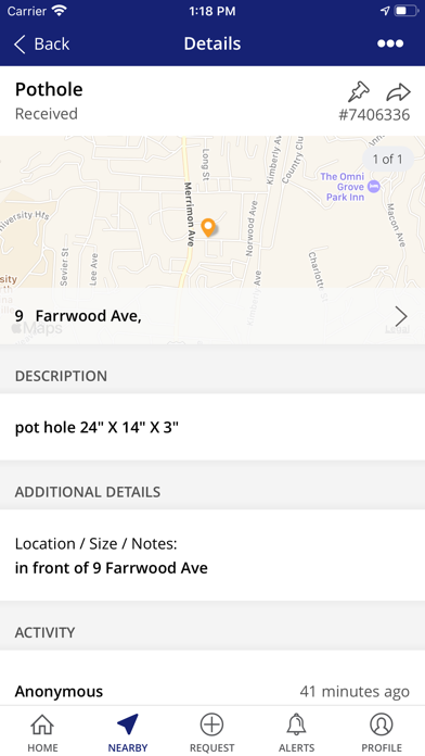 The Asheville App Screenshot