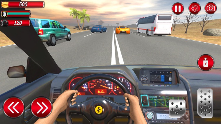 Traffic Highway Car Racer screenshot-5