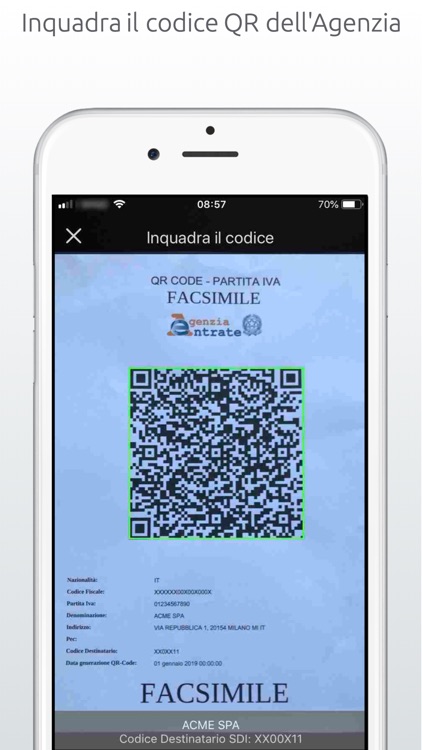 Codice Fattura Elettronica