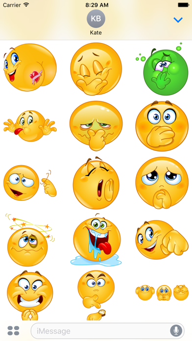 Rude Emoji Stickersのおすすめ画像4