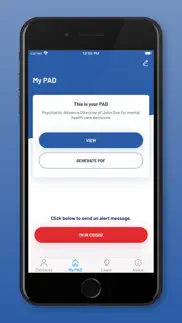 my mental health crisis plan iphone screenshot 1