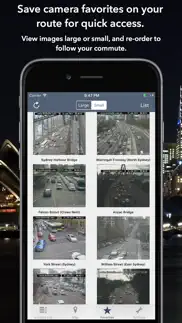 nsw roads traffic & cameras iphone screenshot 3