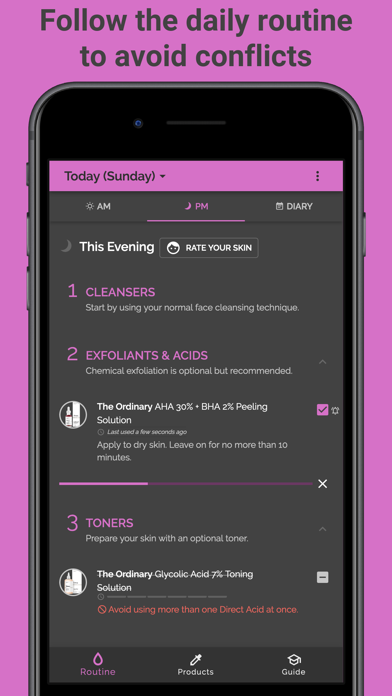 Skincare Regimen Organizer screenshot 4