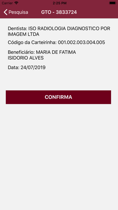 Audit DATASYS Padrão Screenshot