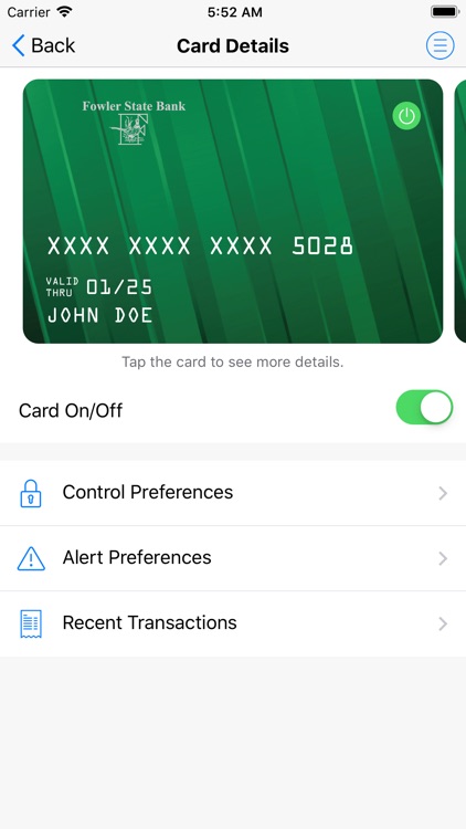 FSB Debit Card Manager
