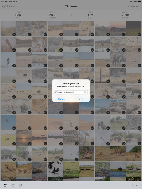 Screenshot #5 pour QuickSort - Sort Your Photos
