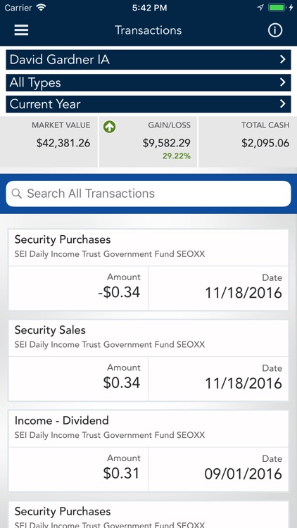 Bremer WealthLink Mobile screenshot-3