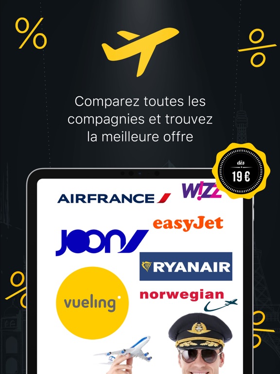 Screenshot #6 pour Vols pas chers et low cost