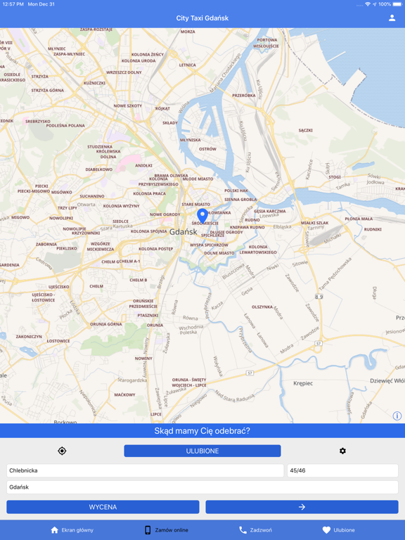 Screenshot #6 pour City Taxi Gdańsk