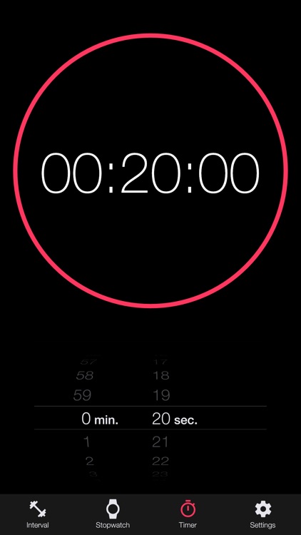 Interval tabata timer