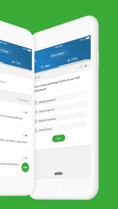 Slido - Q&A and Polling Screenshot