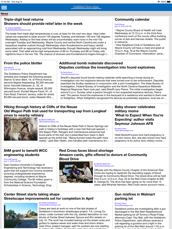 Screenshot #6 pour Goldsboro Argus