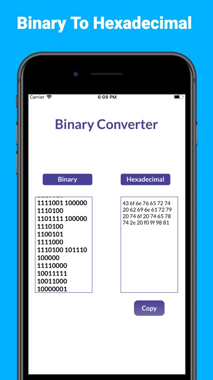 Binary Converter Calculator