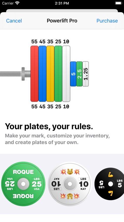 Powerlift – Barbell Calculator screenshot-4