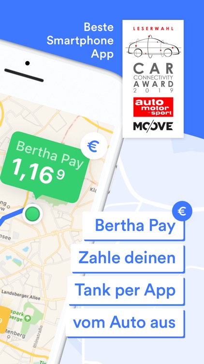 Bertha - Deine Tank-App