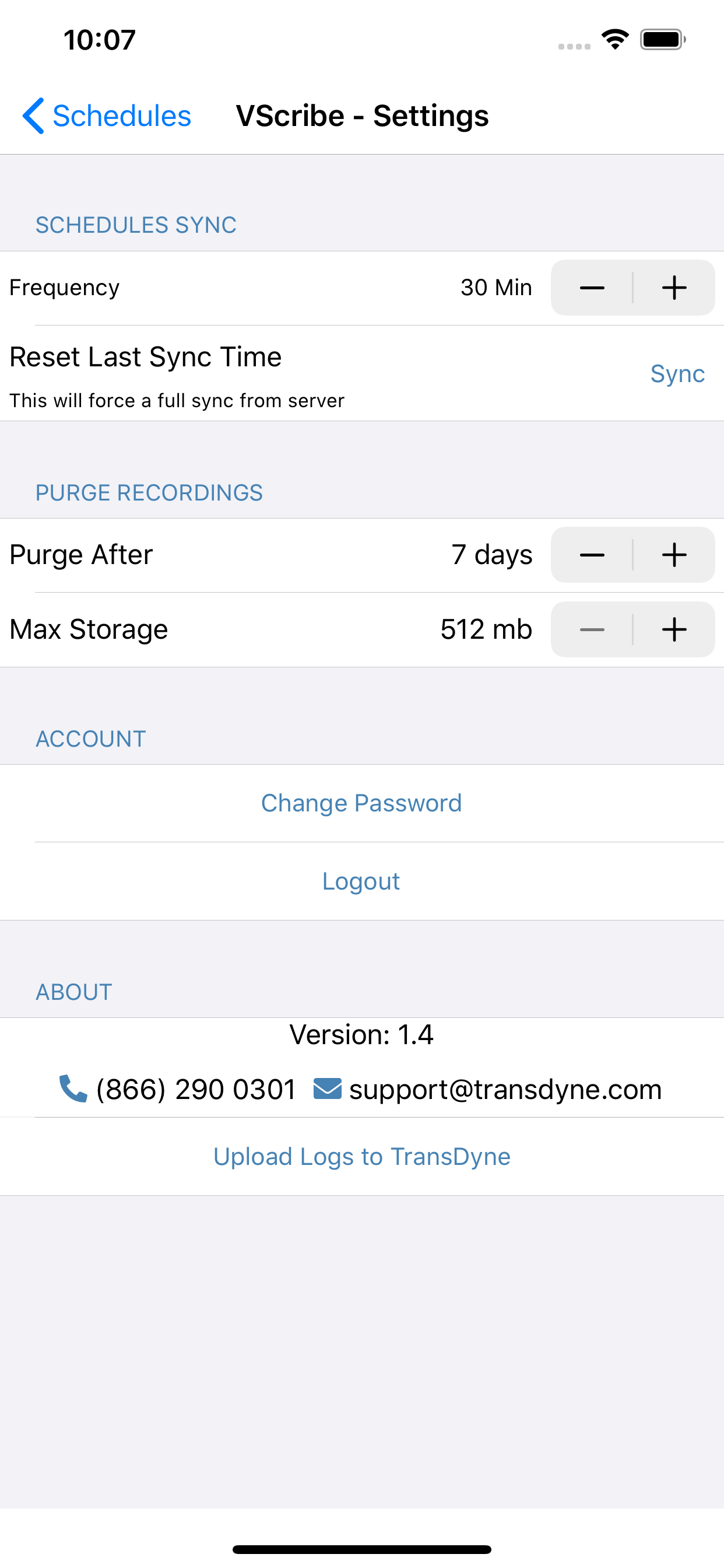 vScribe screenshot 4