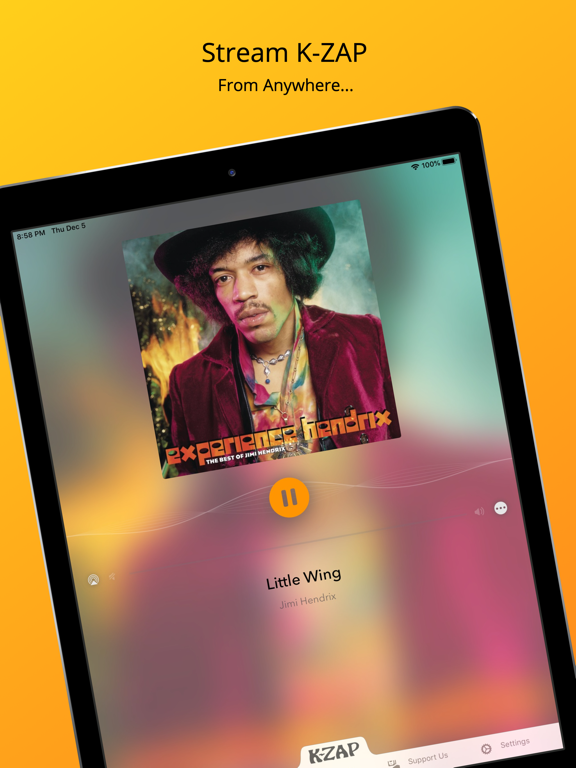 Sacramento's K-ZAP iPad screenshot 6 - Entertainment app