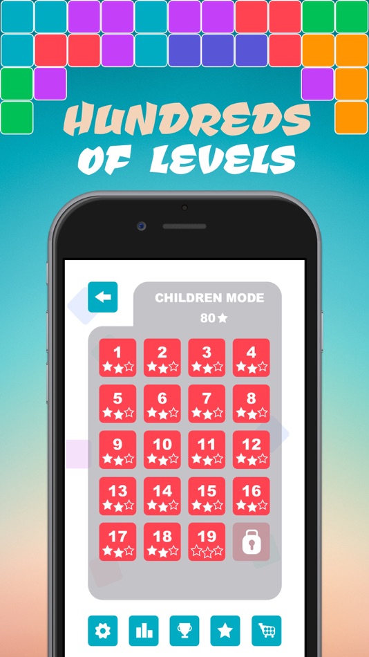 #5. Smashy Tiles - Block Puzzle (iOS) Podle: BrotherSoft