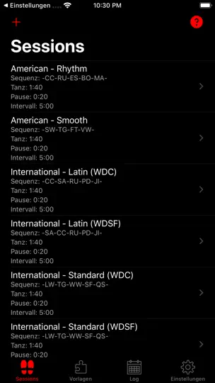Screenshot von Ballroom Competition Trainer auf dem iPhone 1