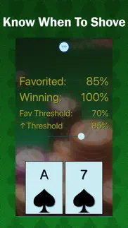 tilter - poker odds companion iphone screenshot 3