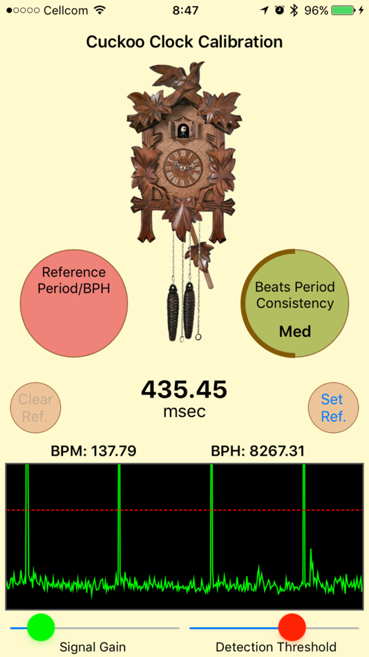 #3. Cuckoo Clock Calibration (iOS) Podle: Nir Hamzani