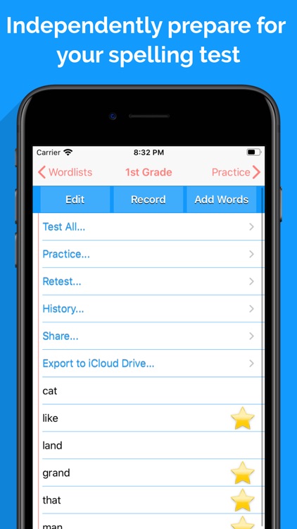 Spelling Notebook: Learn, Test