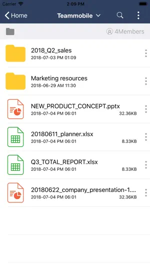 TM Filemanager screenshot 2