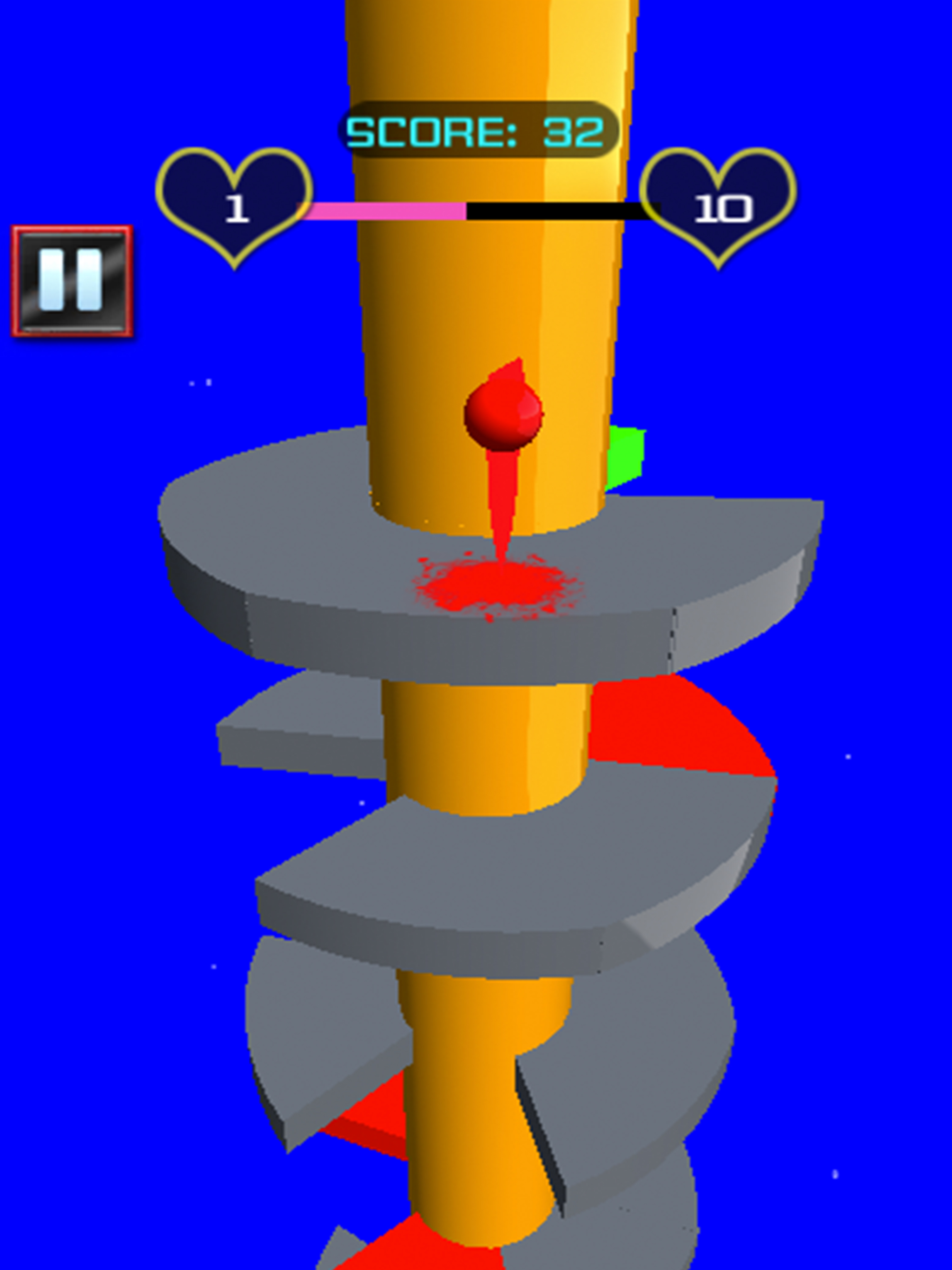 VT Tower Ball FallDown