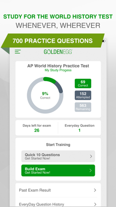 AP World History Practice Test screenshot 1