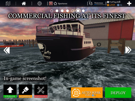uCaptain: Boat Fishing Game 3Dのおすすめ画像6