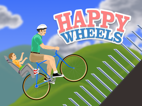 Happy Wheels iPad app afbeelding 1