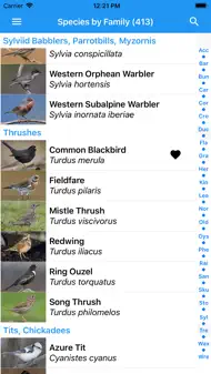 BirdSounds Europe iphone bilder 2